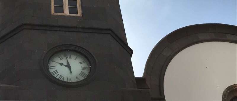 Reloj de la Basílica de Telde/TA.
